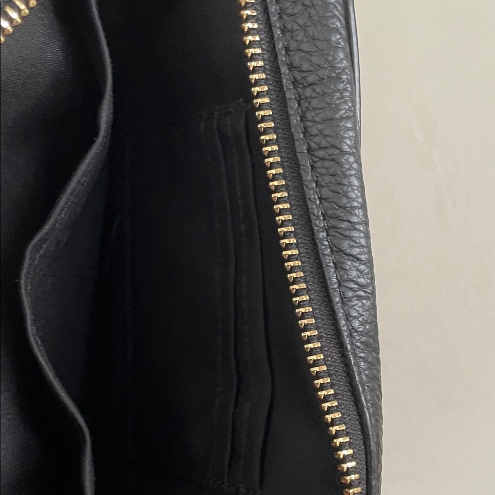Coach Black Pebbled Leather Crossbody Bag - Picture 8 of 9